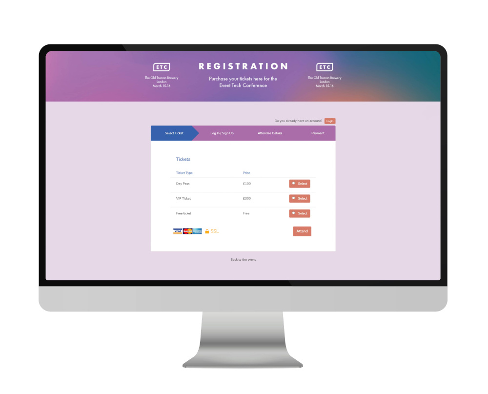 Each event is different and you need a event registration software that would adapt to your requirements