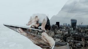 Double exposure of businessman working with new modern computer and london city background as concept - Four Networking Event Ideas That Will Get Everyone Talking