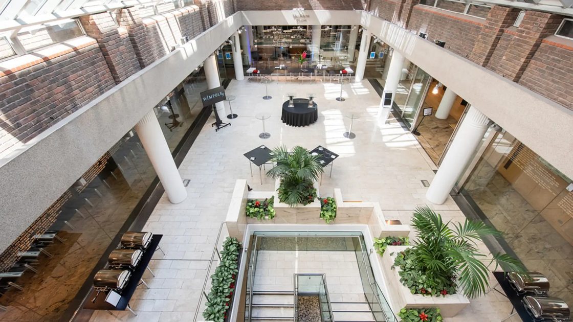 Glass Ceiling Atrium,1 Wimpole Street